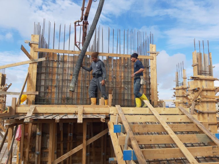 المشاركة في إنشاء 676 وحدة سكنية – جردينة