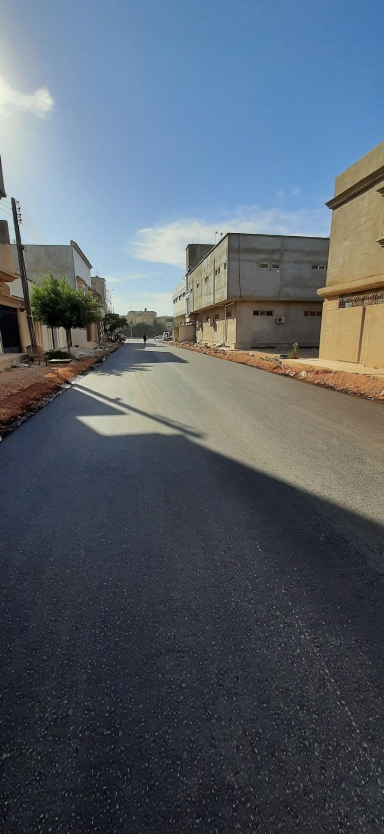 طريق معبّد رابط بين الدائري الرابع والدائري الخامس – شبنة